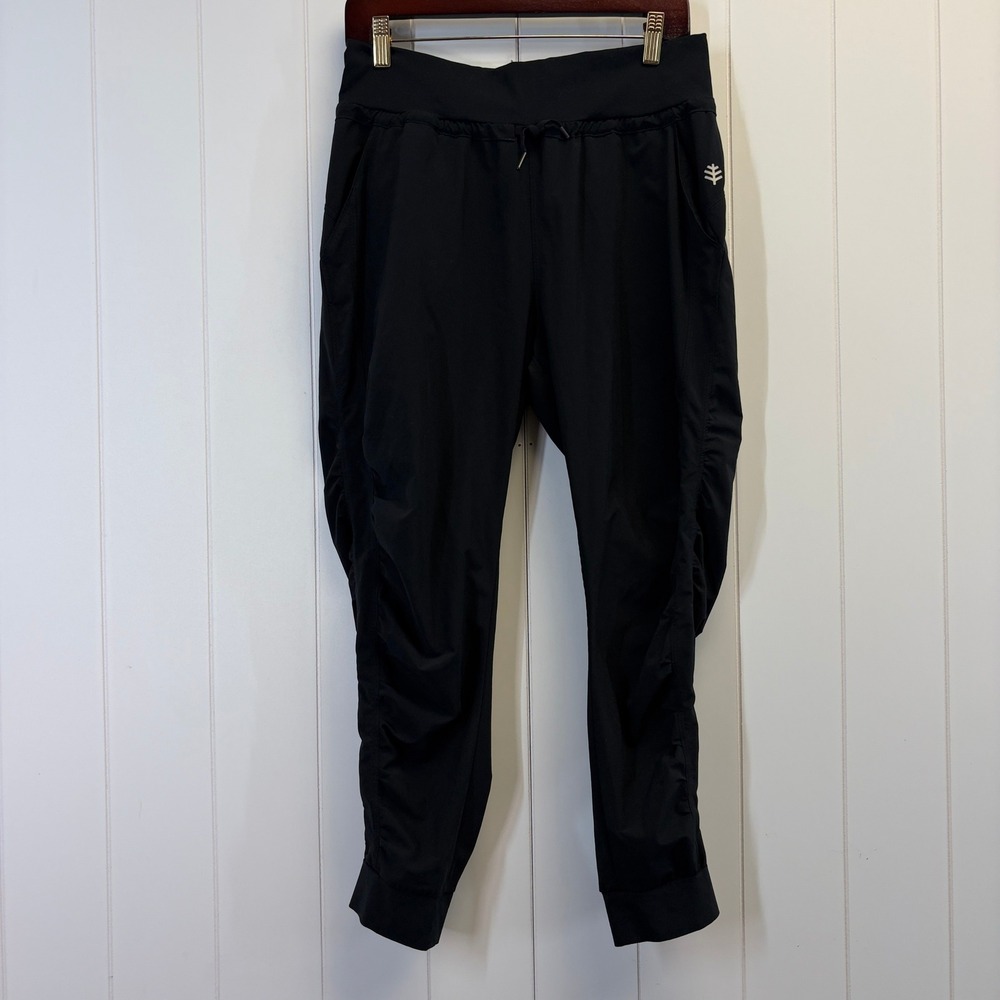 Coolibar Hiking Motio Joggers Women Size M Travel Gorpcore Sun Protection UPF 50